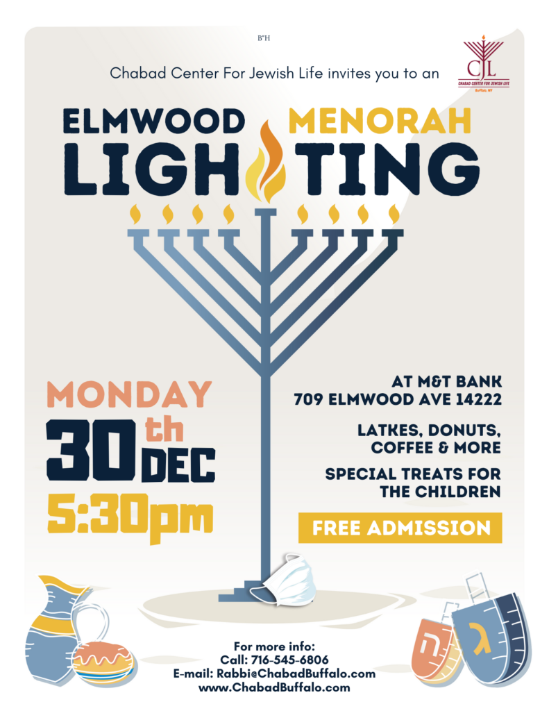 Menorah Lighting Elmwood Village 