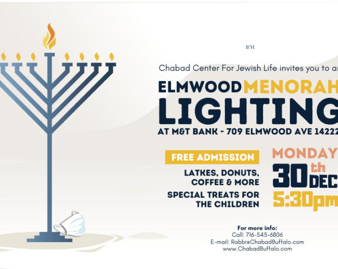 Elmwood Menorah Lighting M&T