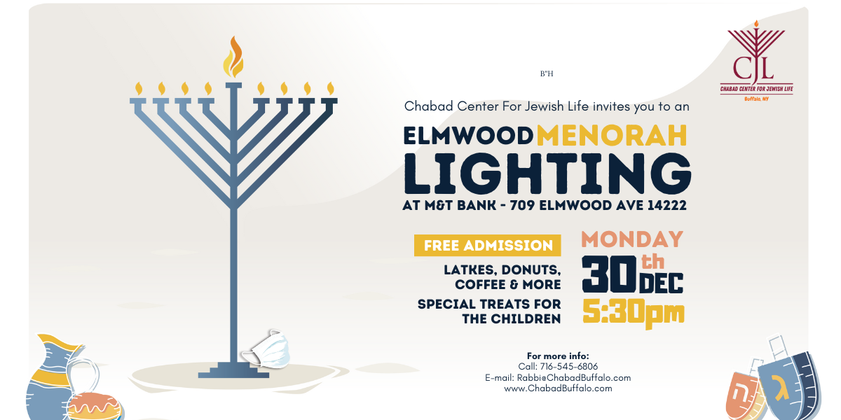 Elmwood Menorah Lighting M&T