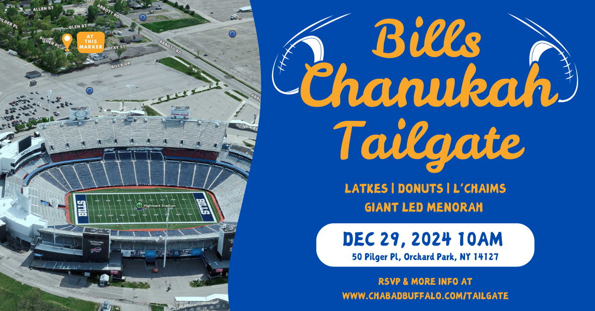 Buffalo Bills Chanukah Tailgate